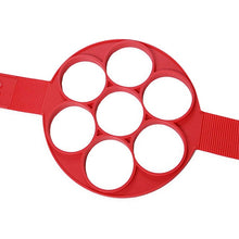 将图片加载到图库查看器,Máquina de hacer panqueques máquina de anillos de huevo antiadherente fácil y fantástico molde para tortillas de huevo utensilios de cocina herramientas de cocina de silicona