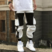 将图片加载到图库查看器,Streetwear Men's Multi Pockets Cargo Harem Pants Hip Hop Casual Male Track Pants Joggers Trousers Fashion Harajuku Men Pants